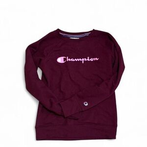 Small Champion Maroon Athletic Sweatshirt
